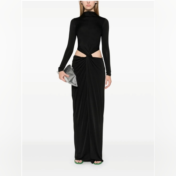 cult gaia Dresses & Skirts - Cult Gaia Keri Black Gown US4/SM